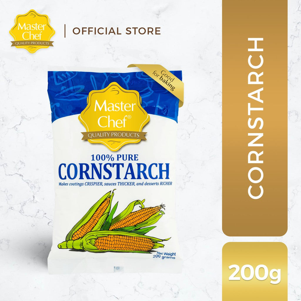 Master Chef 100% Pure Cornstarch 200g (All Purpose, Corn Flour, Baking)