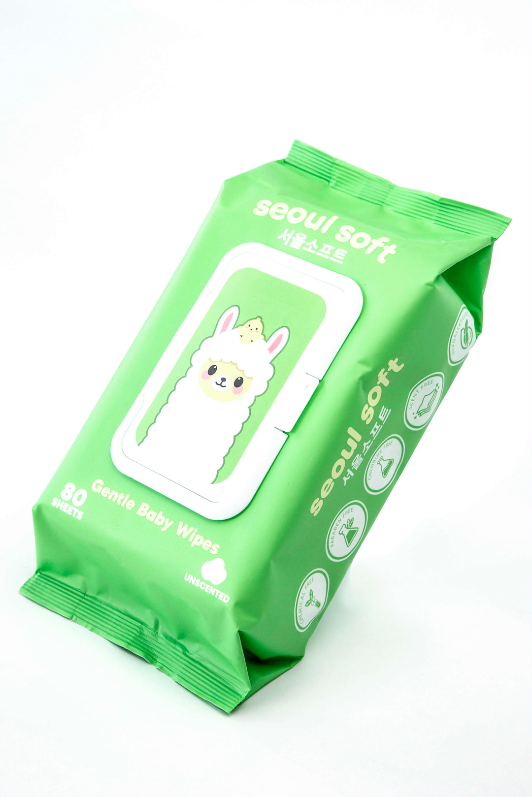 Seoul Soft Gentle Baby Wipes 80 Sheets