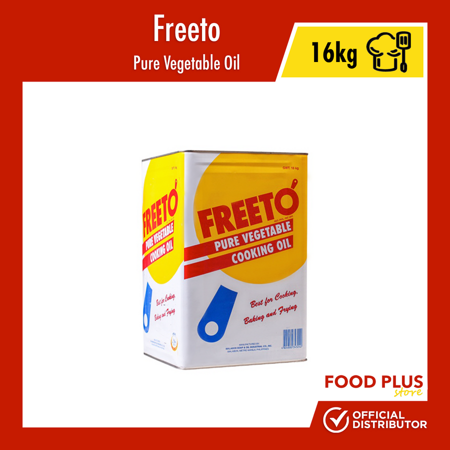 Freeto Pure Vegetable Oil (16kg) Food Plus Store