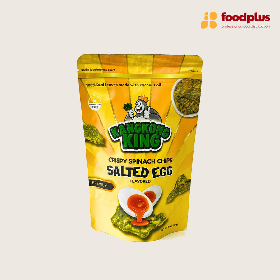 Kangkong King Chips Salted Egg Flavor 60g — Food Plus