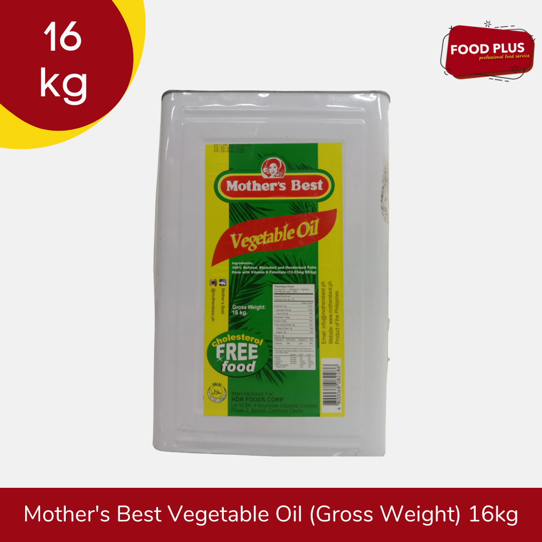 Mother's Best Vegetable Oil (Gross Weight) 16kg