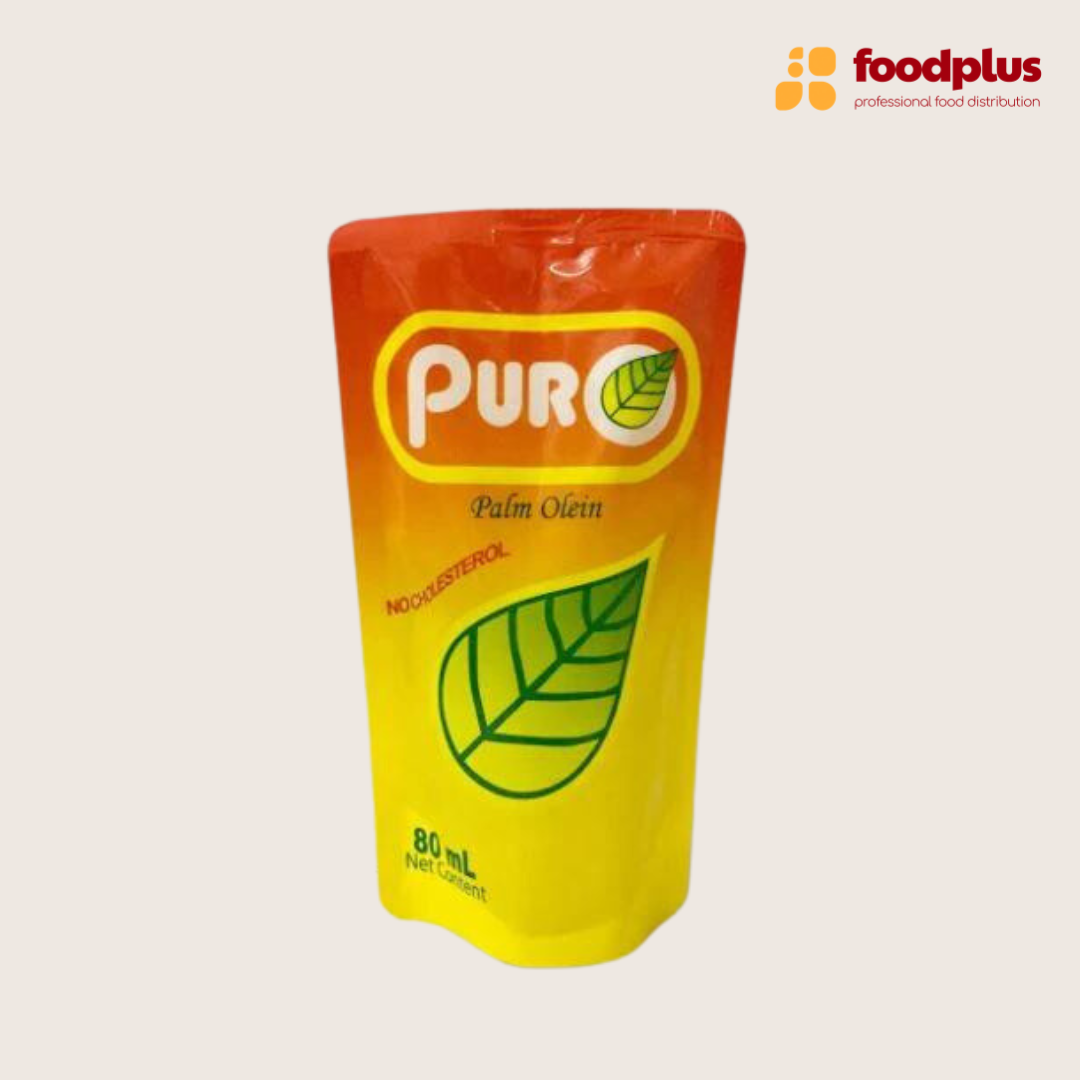 Puro Palm Olein Vegetable Cooking Oil - 80ml NWT