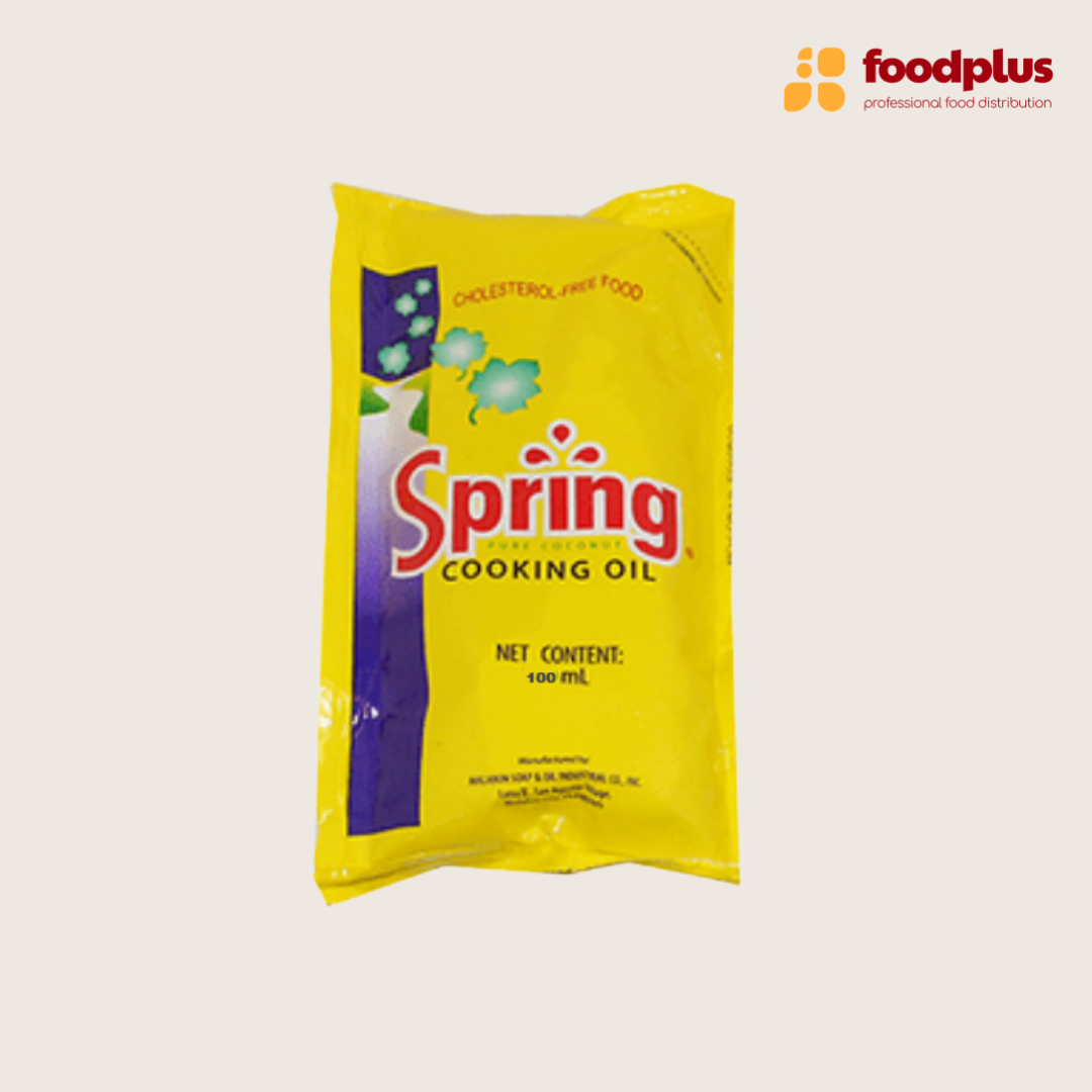Spring Pure Coconut Cooking Oil - 100ml x 80 Pack