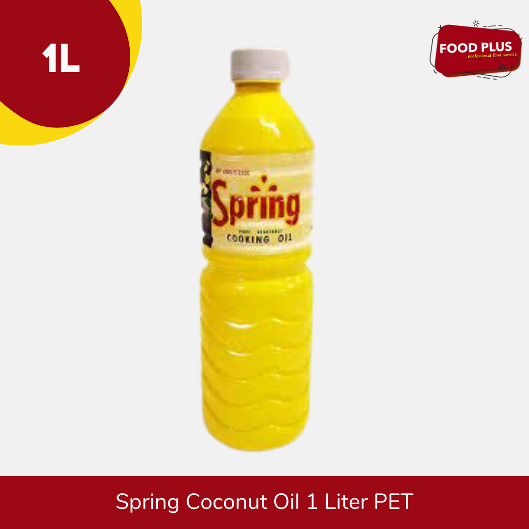 Spring Coconut Oil 1 Liter PET Bottle