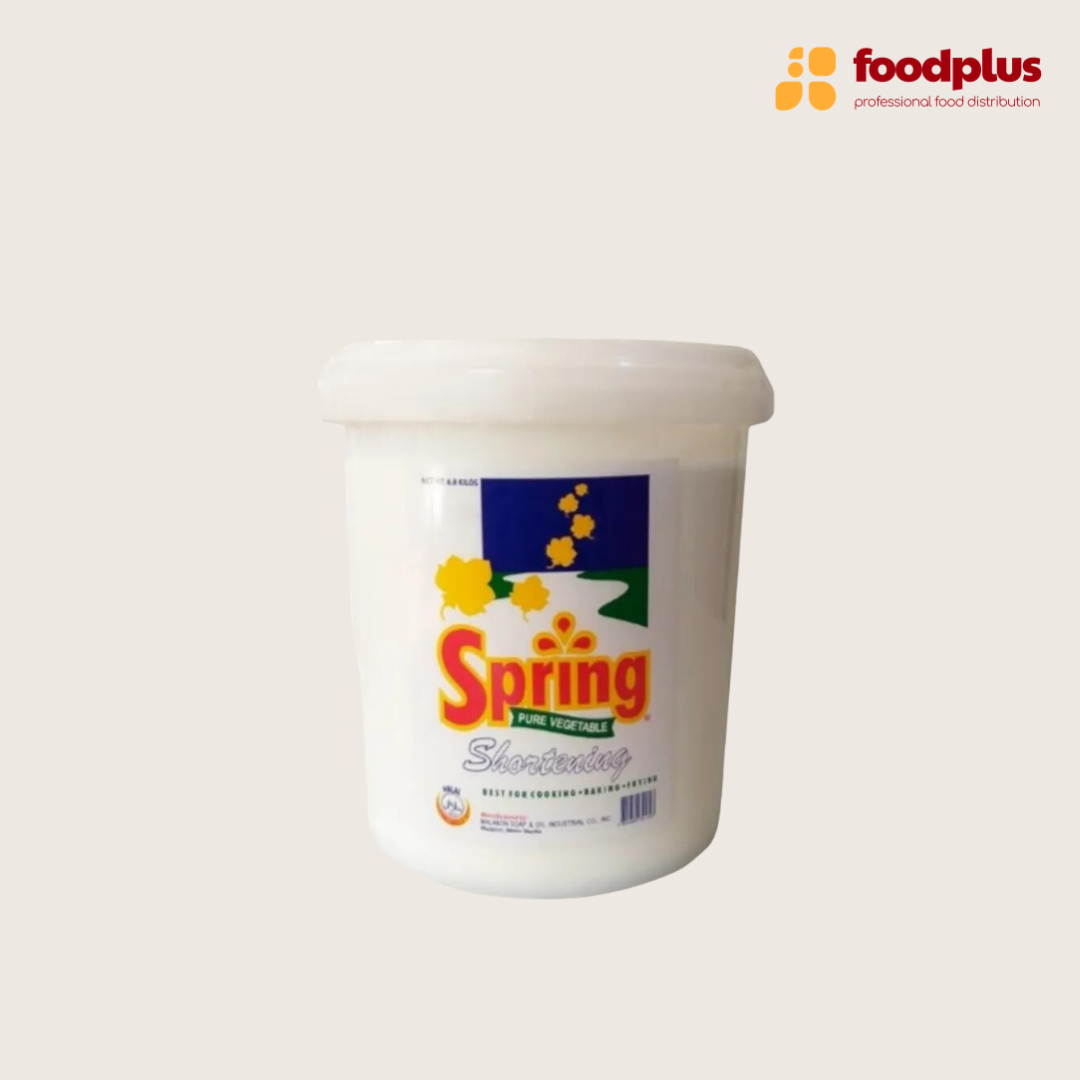 Spring Pure Vegetable Shortening - 6.8kg GWT