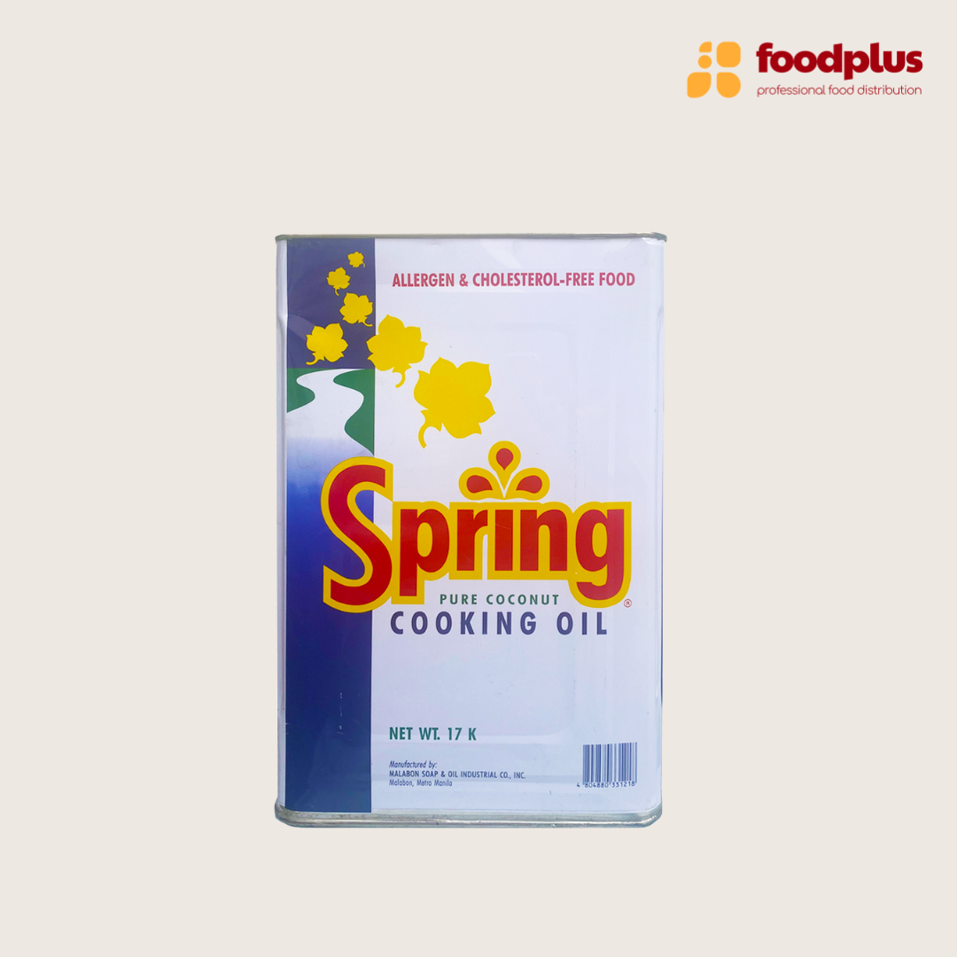 Spring Pure Coconut Cooking Oil - 17kg NWT