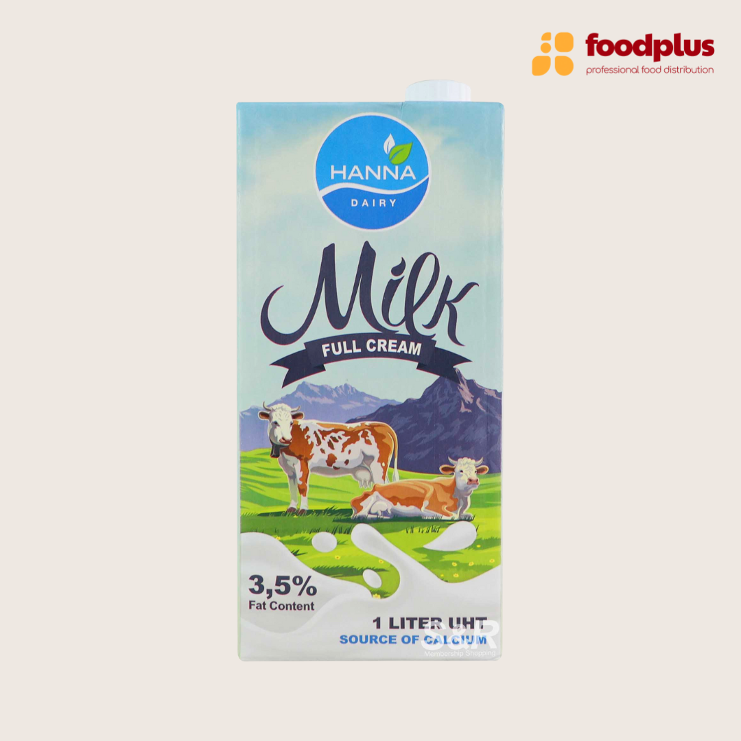 Hanna Full Cream Milk 1L
