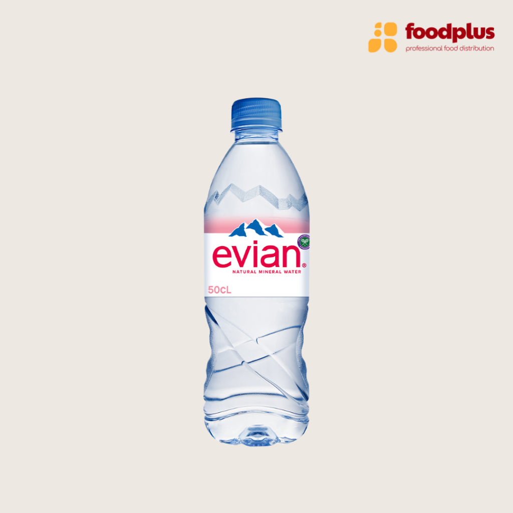 Evian Natural Mineral Water 500ml Wimbledon Edition — Food Plus