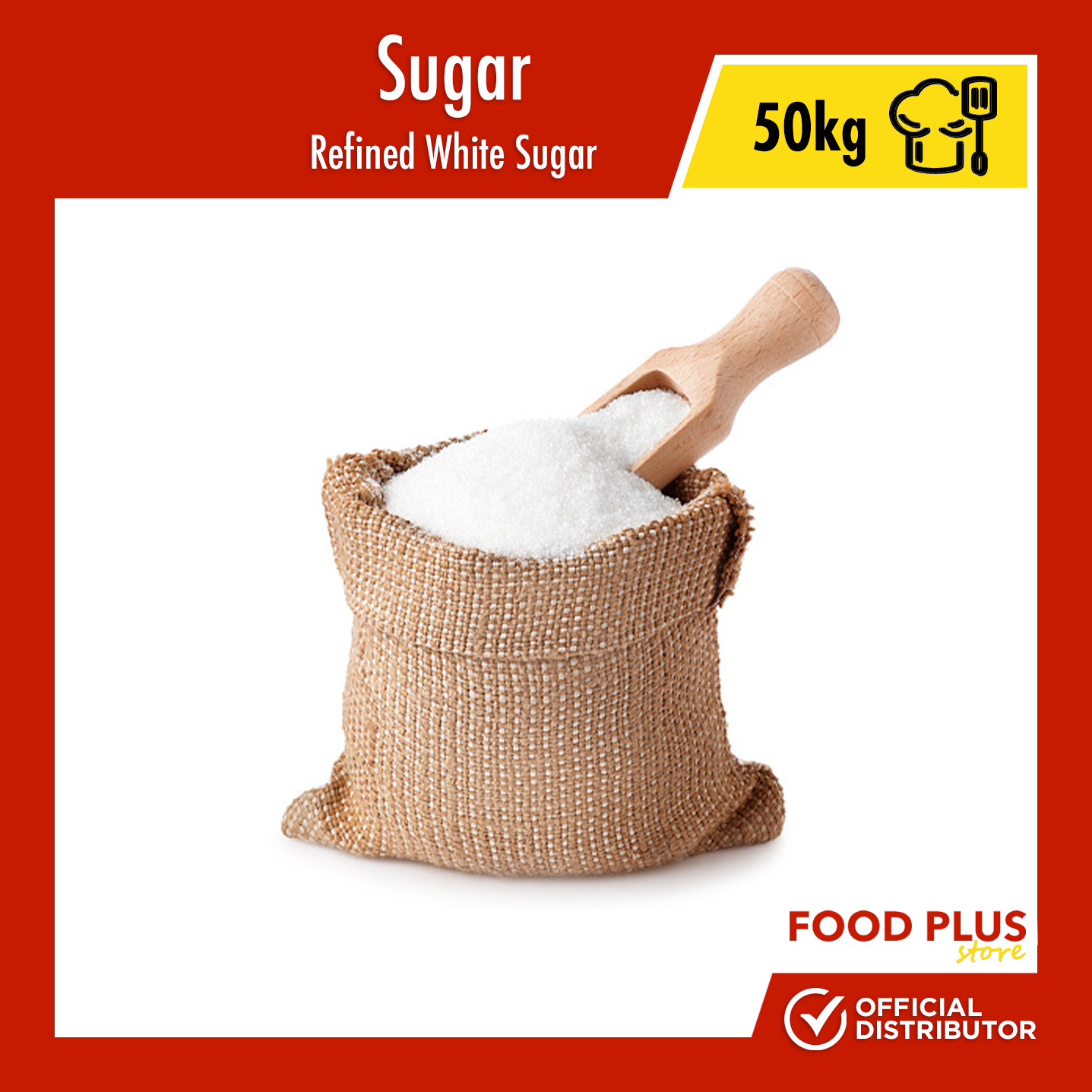 Refined White Sugar 50kg